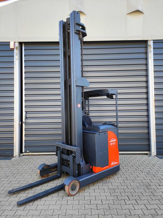 WÓZEK WIDŁOWY linde reachtruck R16S