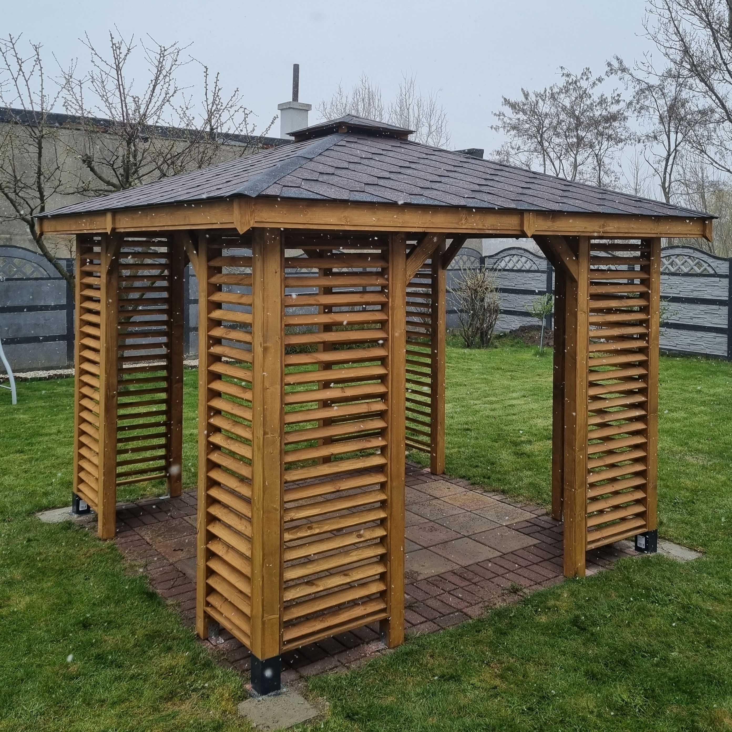 Altanka, altana ogrodowa SOFIA 3x3,  wiat, pergola, garaz