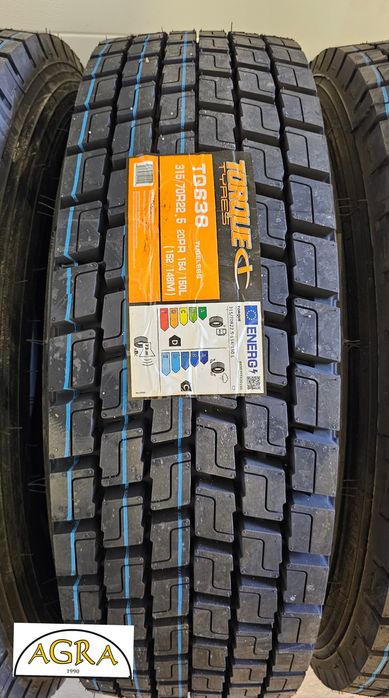315/70R22.5 (790netto) TORQUE  VIETNAM opona NOWA opony napęd SZEROKA