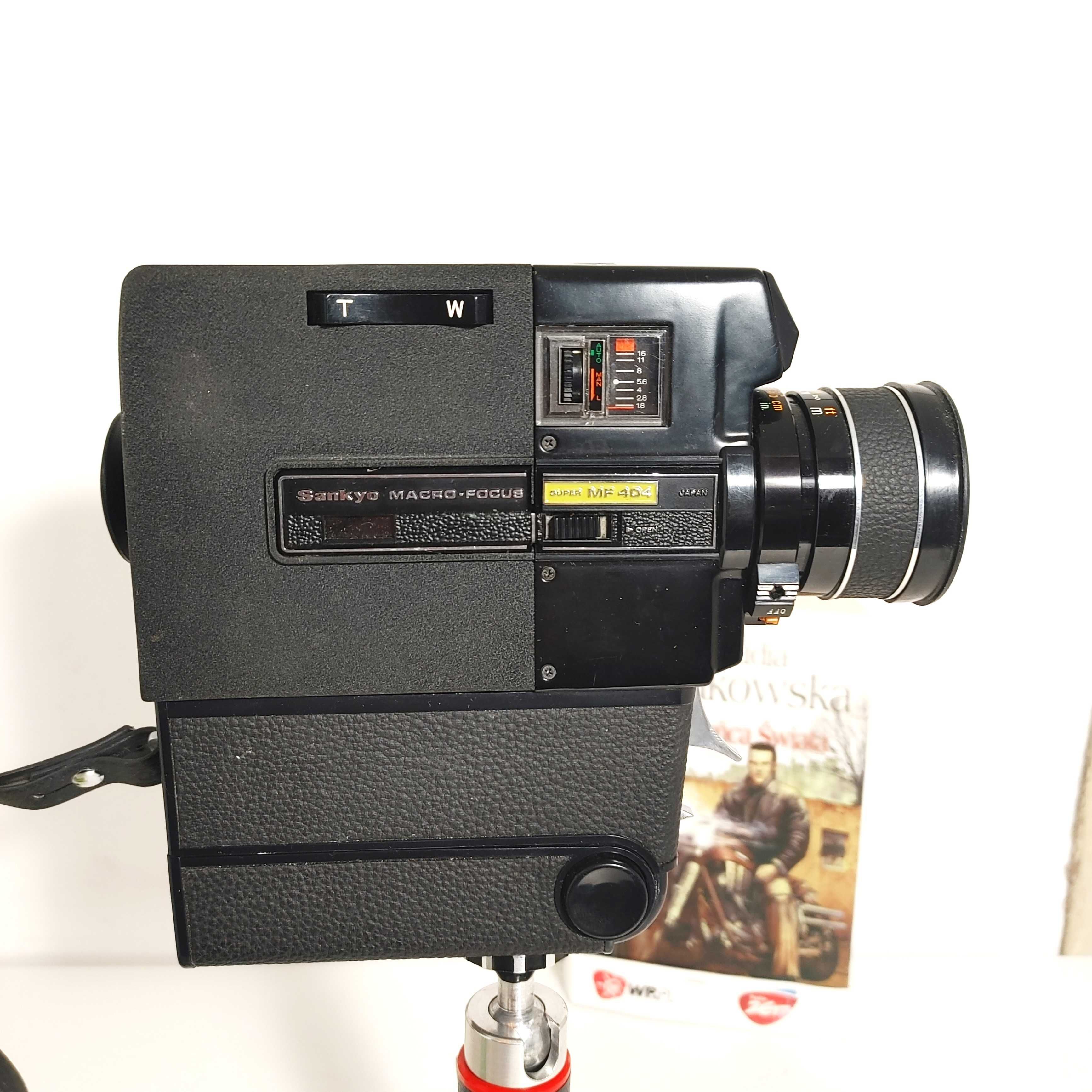 Kamera filmowa Sankyo Macro-Focus Super MF 404 na kasety super 8mm