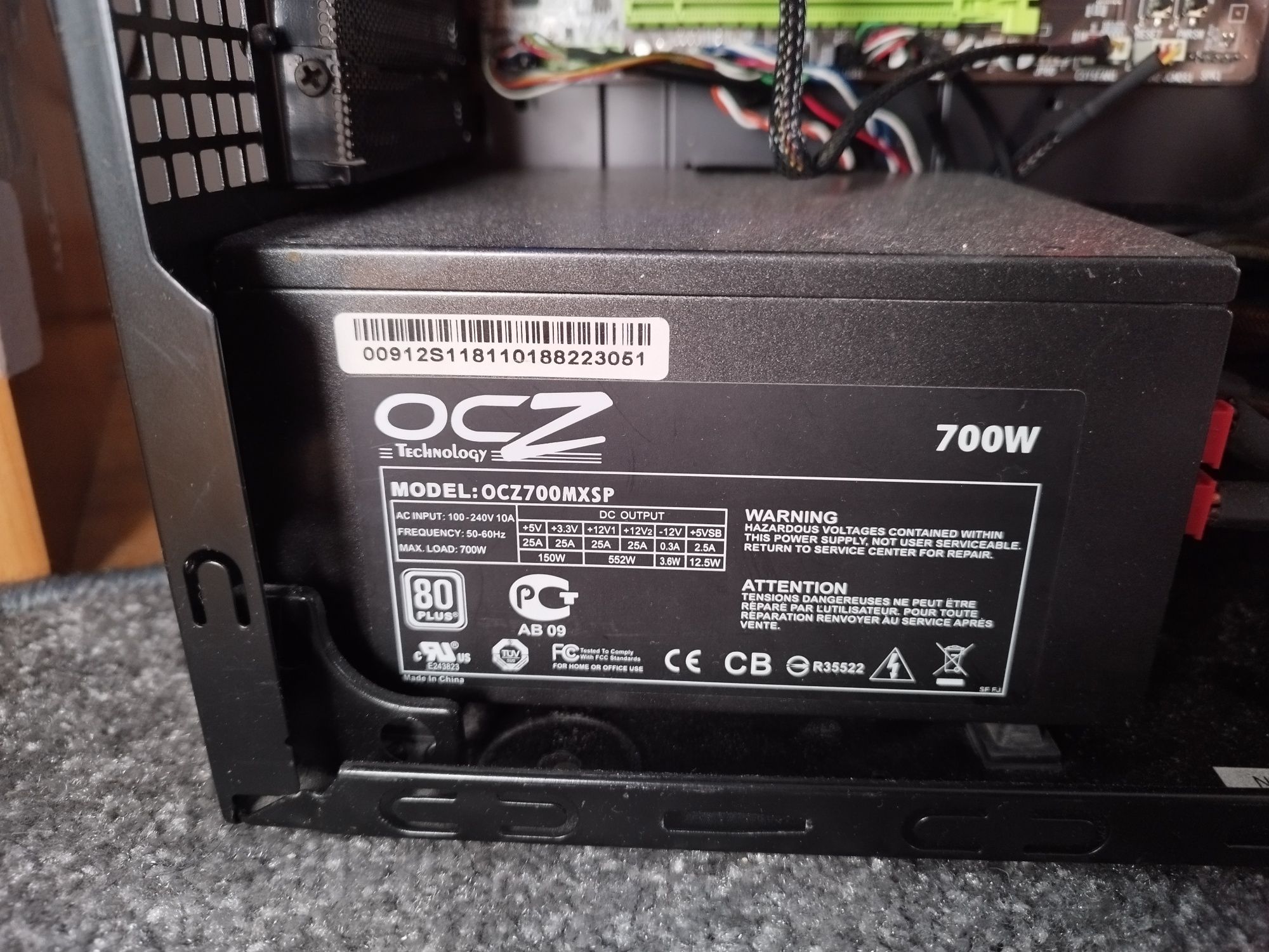 Komputer pc rtx monitor