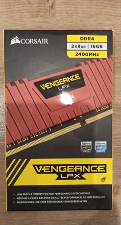 Pamięć RAM CORSAIR 8GB 2400MHz Vengeance LPX