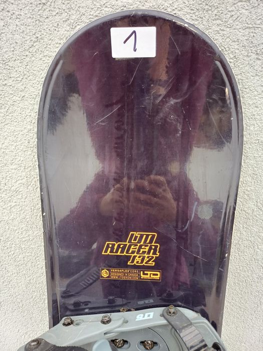 Nr 1 Snowboard Snow Ltd Racer dł. 132 z wiązaniami LT5