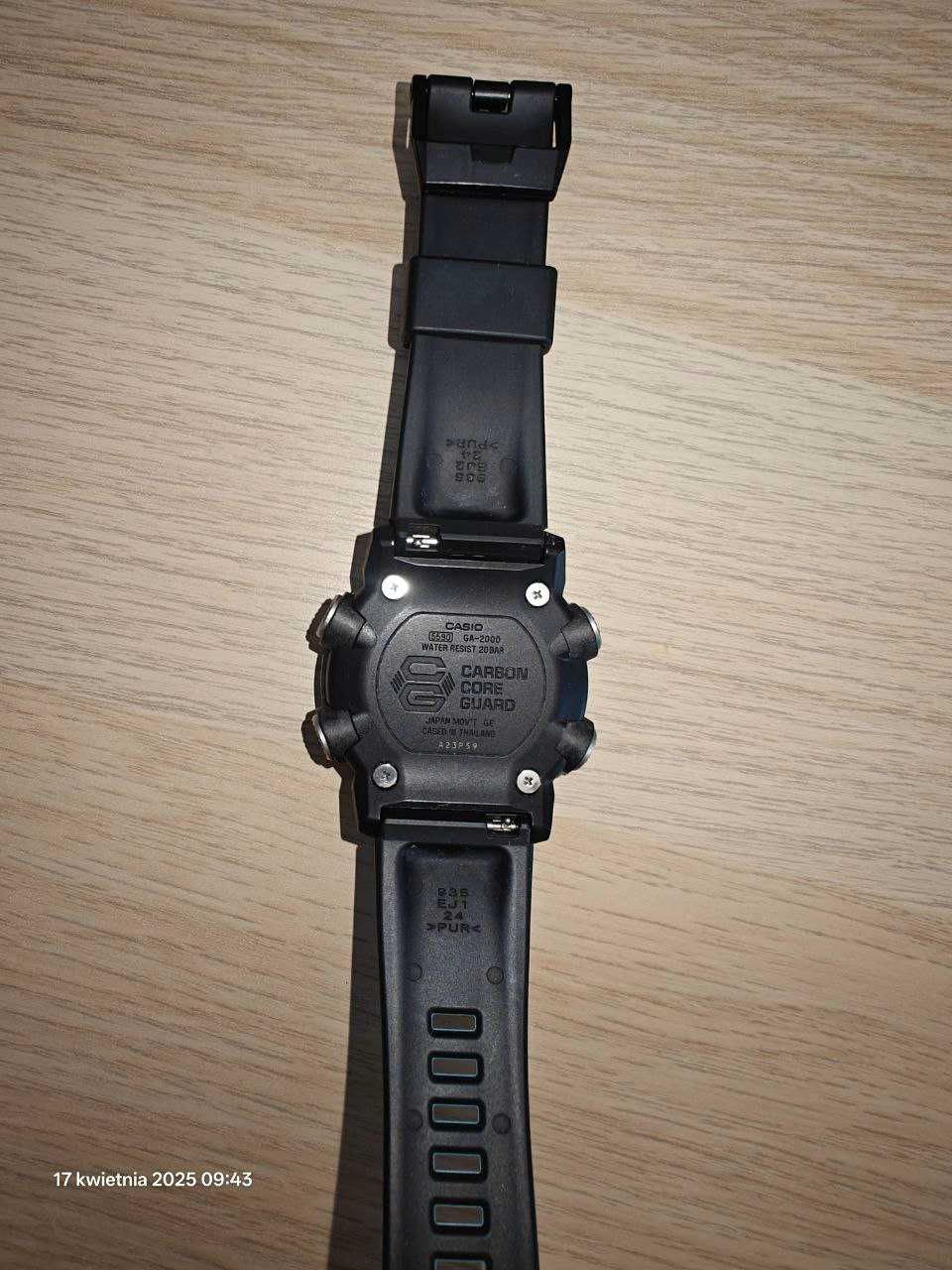 Casio G-Shock GA-2000-1A2ER | Idealny stan + oryginalny pasek gratis
