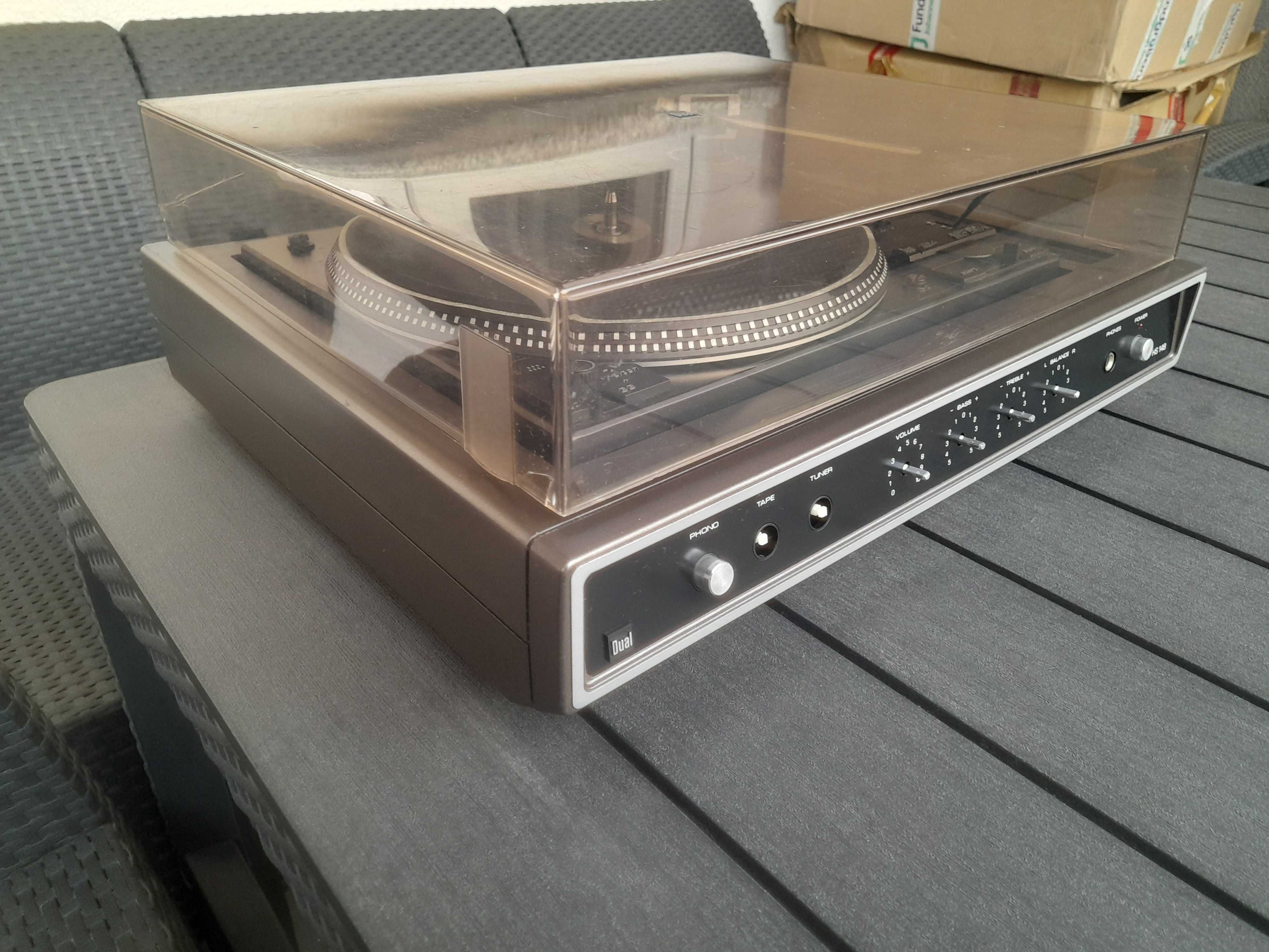 Gramofon + wzmacniacz Dual HS 148