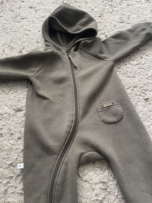 Комбінезон на флісі унісекс, 74-80 розмір, хакі