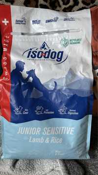 Iso-dog pies Sensitive bezglutenowa karma sucha jagniecina ryz 3kg