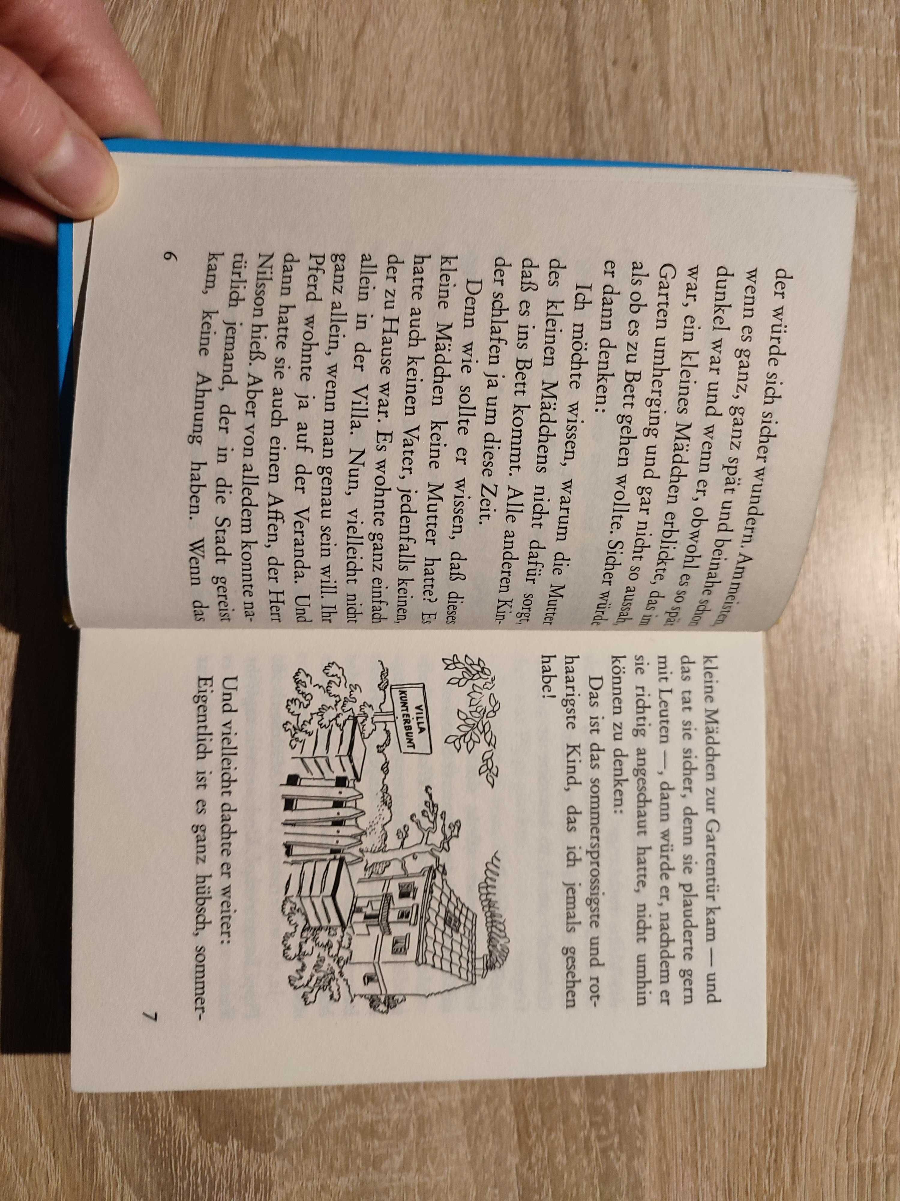 Pippi Langstrumpf geht an Bord Astrid Lindgren po niemiecku niemiecki