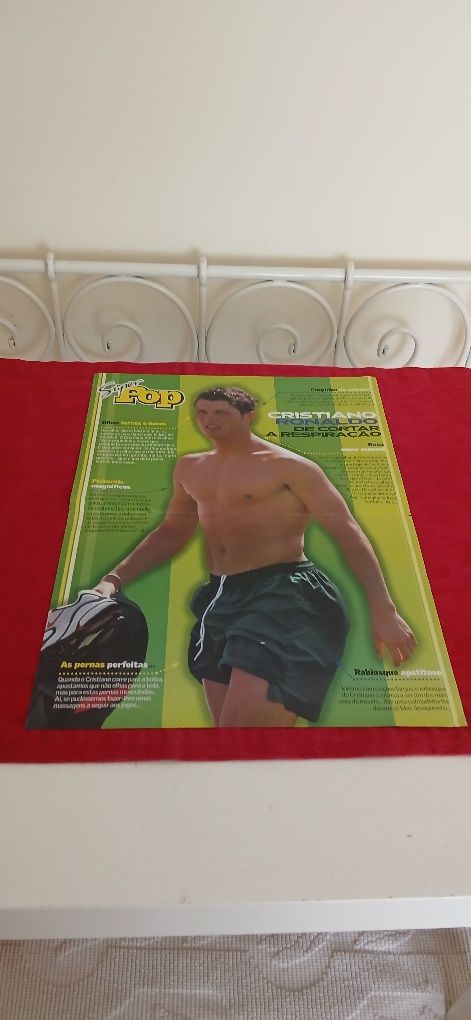 Poster Cristiano Ronaldo/Francisco Adam, com defeito