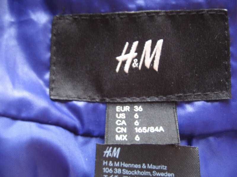 Куртка H&M Швеция размер S-M