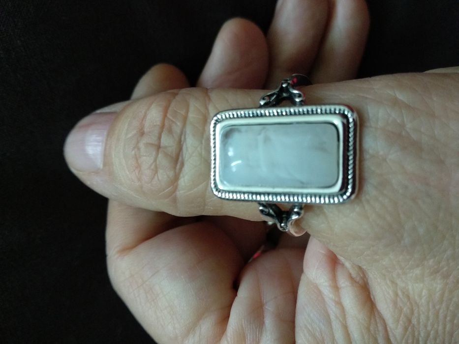 Кольца перстні сережки посріблені Біжутерія