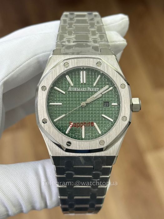 Годинник Audemars Piguet Royal Oak Green Dial