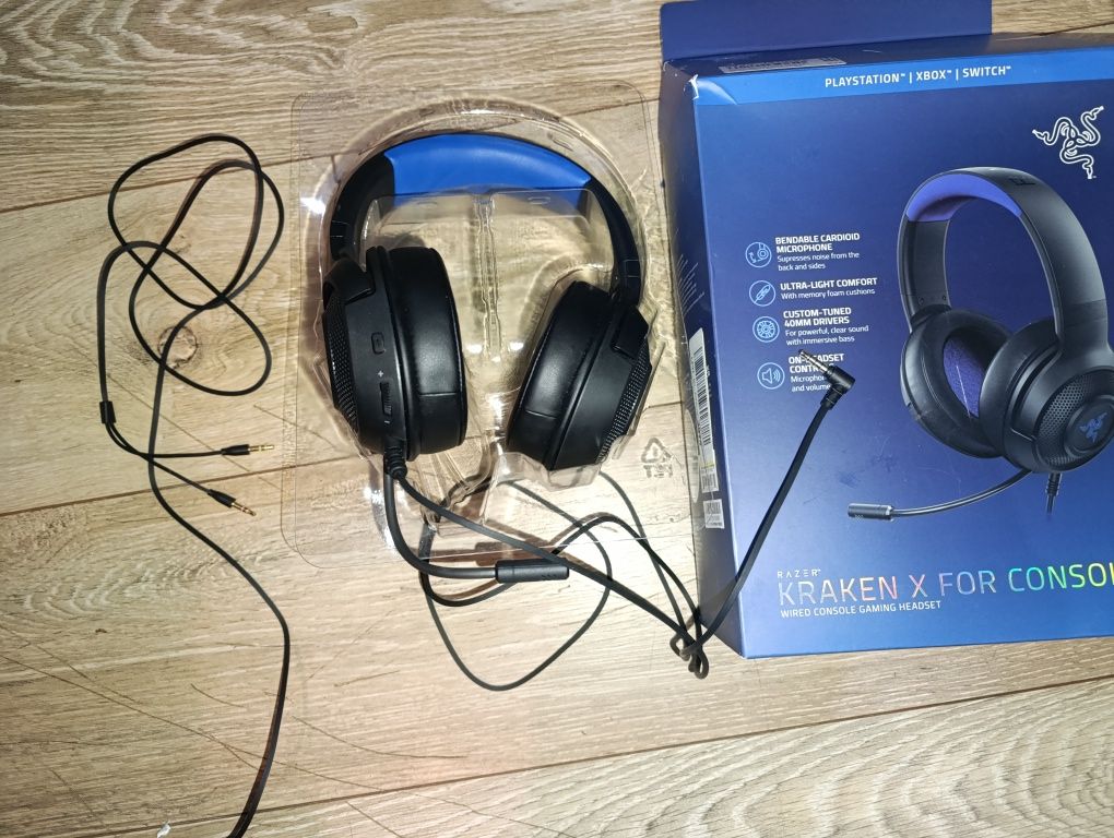 Razer Kraken X for Console Ultralight zestaw słuchawkowy gamingowy