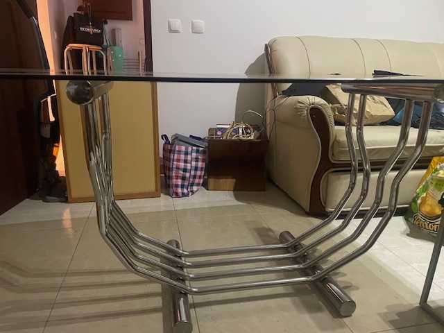 Mesa de Vidro em bom estado