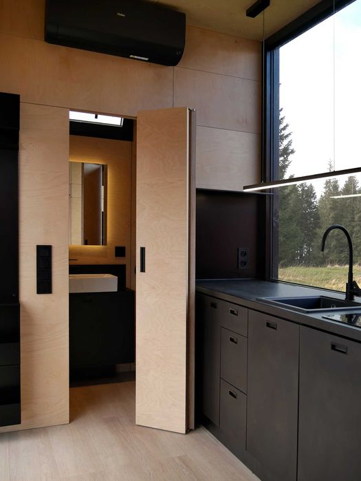 mobilny całoroczny BLACK CABIN nowy 2025 faktura VAT