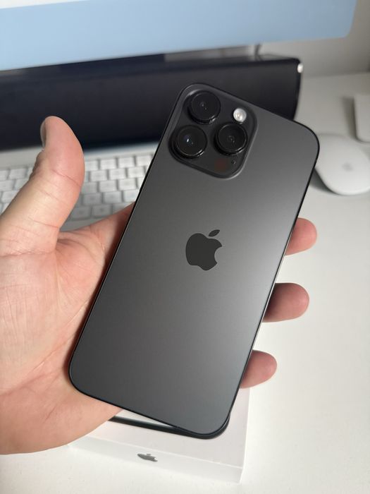 iPhone 14 Pro Max 256gb Black Idealny Bateria 95% od nowości