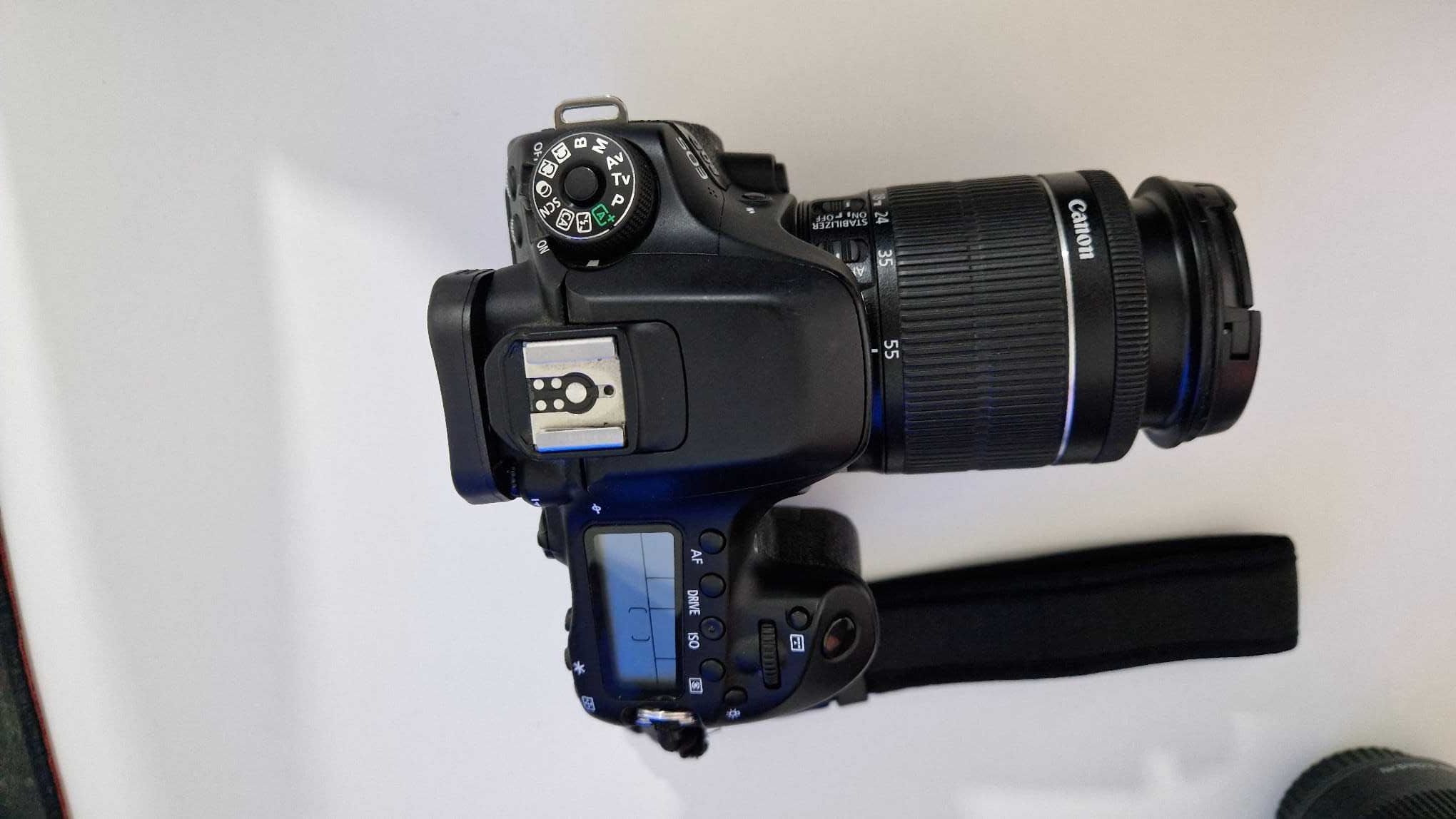 Canon Eos 80D + lente 10-18MM + 18-55 MM + Bolsa de transporte