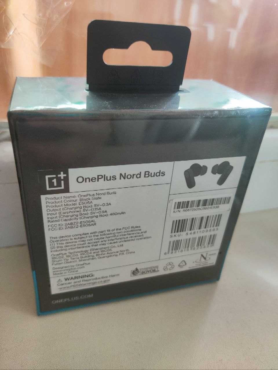 Новi навушники OnePlus Nord Buds Black! Глобальна версiя!