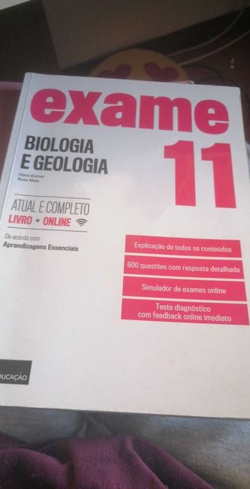 Livros exames de biologia