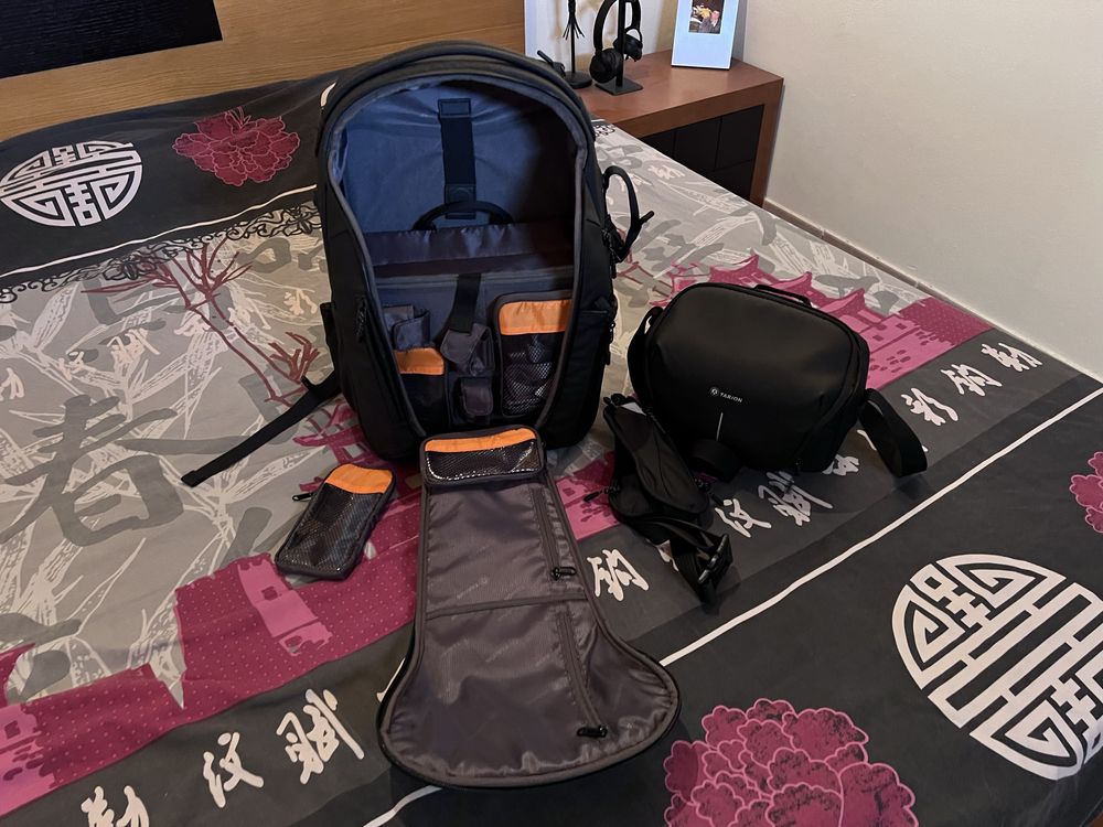 TARION ZONE Mochila para câmara bolsa para câmara de grande capacidade