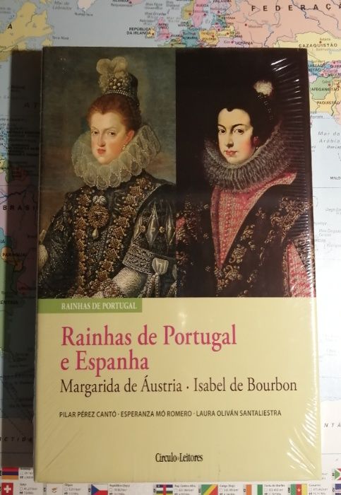 Coleção Rainhas de Portugal SELADO - Círculo de Leitores