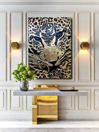 Картина Золотой леопард