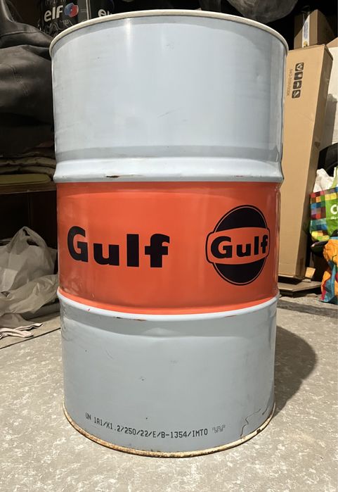 Bidão de Óleo Gulf