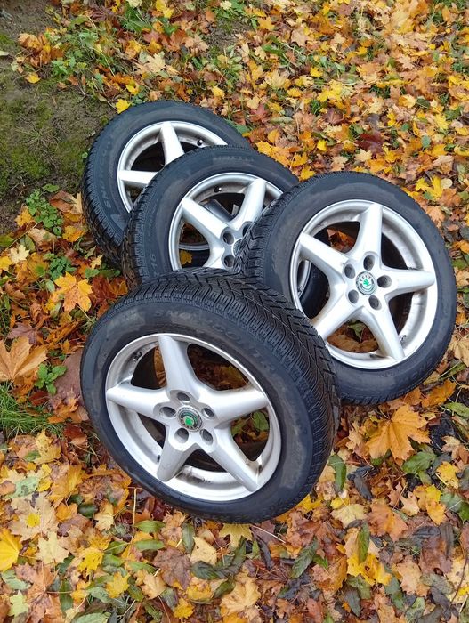 Alufelg 5x112i 16 opony zima