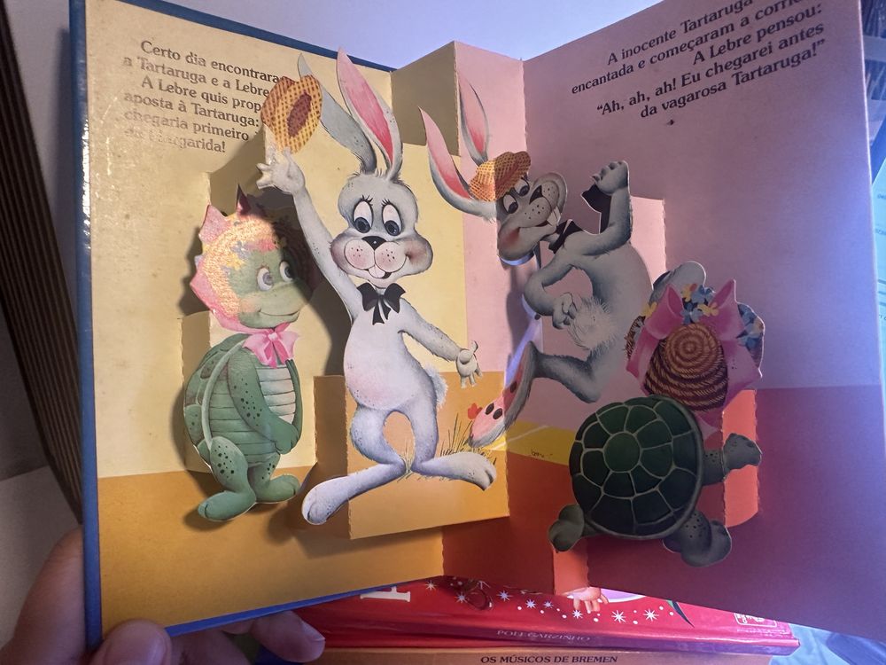 Livros Historinhas Animadas Clássicos em 3D