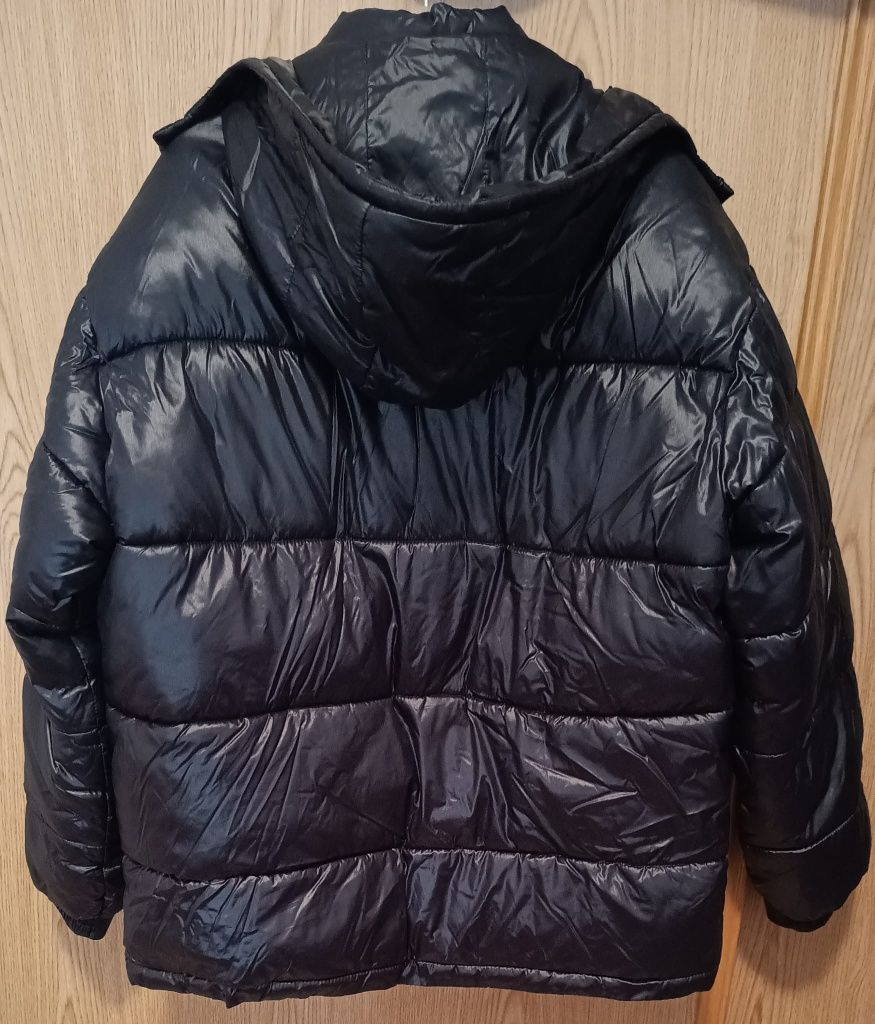 Novo - Size L - Original Men's Moncler Maya Short Down Jacket Black
