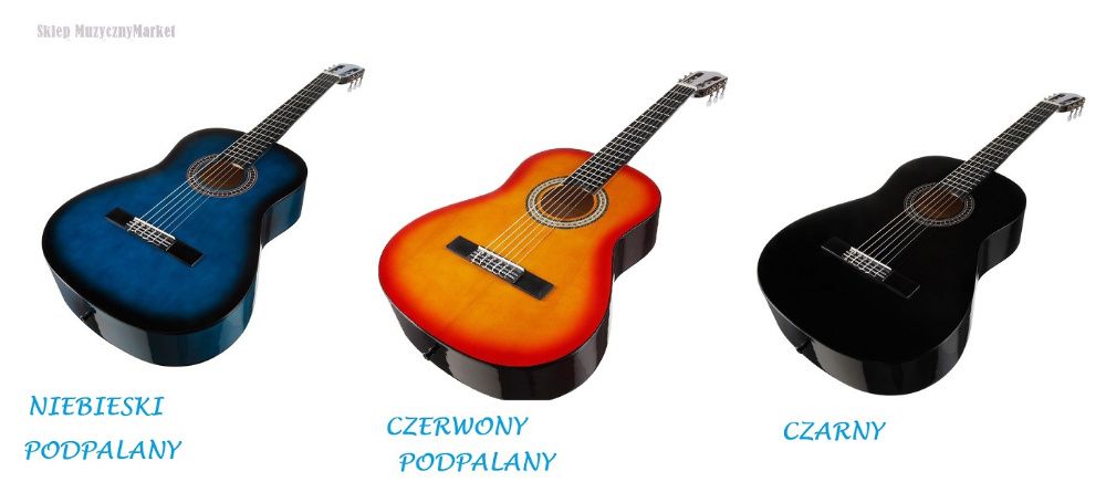 Gitara klasyczna 3/4 + Super pakiet!