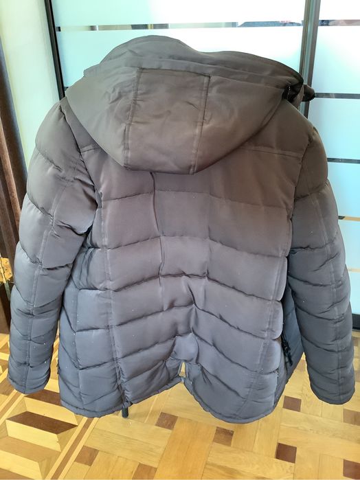 Куртка зимняя теплая мужская плохое состояние