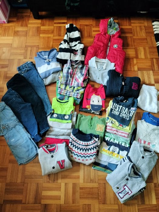 Lote de roupa bebê menino