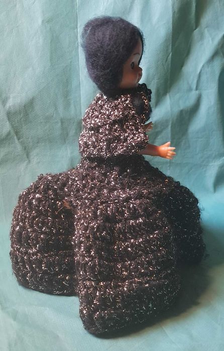 Stara włoska lalka firmy CS z lat 70-tych