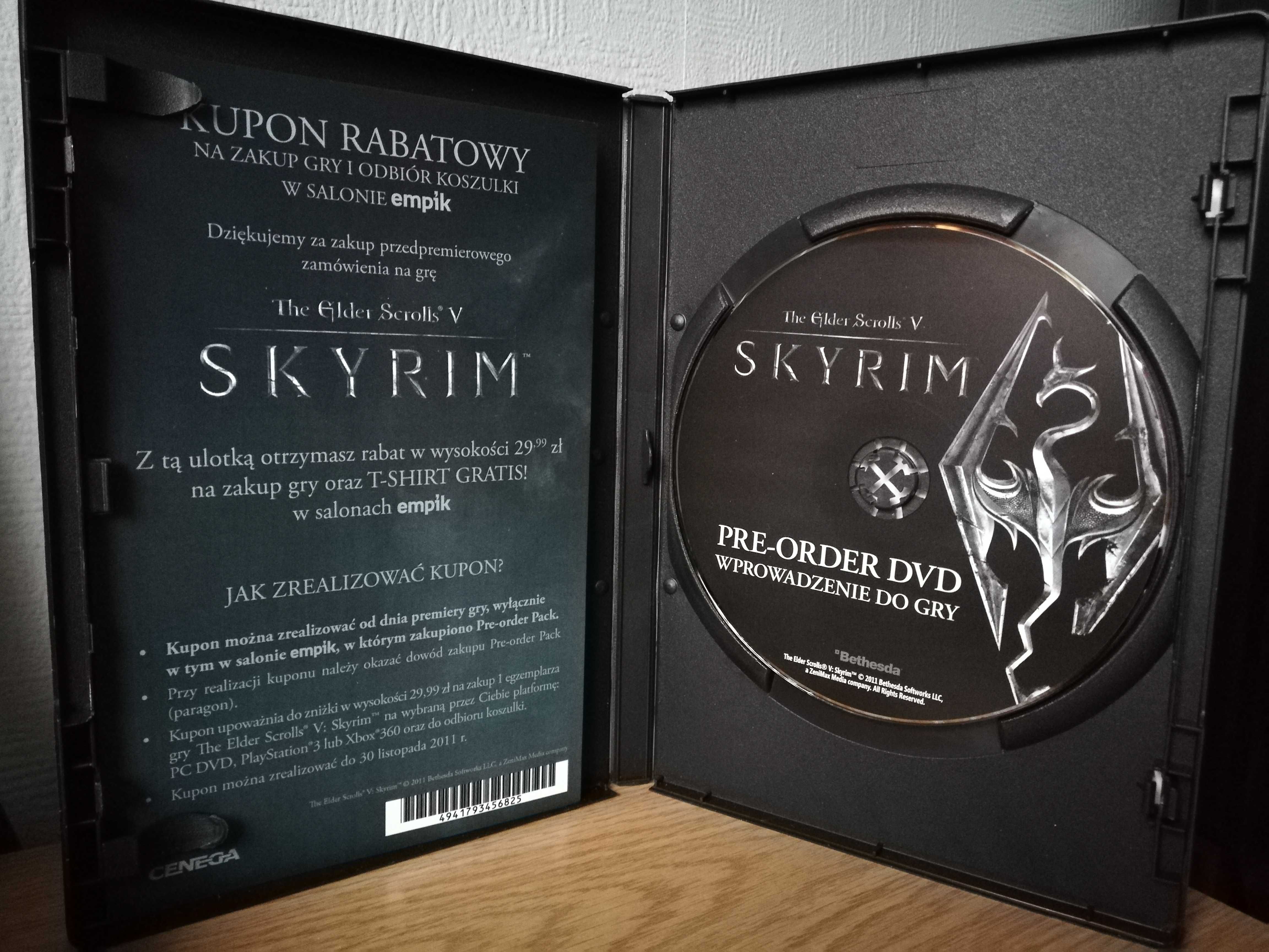 The Elder Scrolls V: Skyrim PRE-ORDER - unikat
