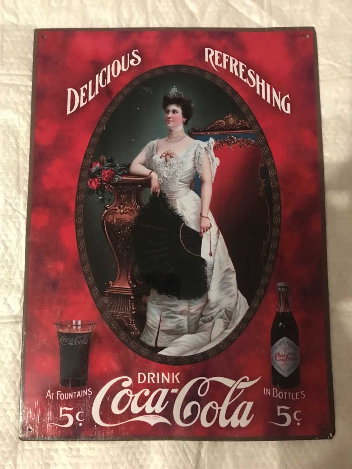 Реклама Coca Cola Lilian Nordica Magazine с купоном,