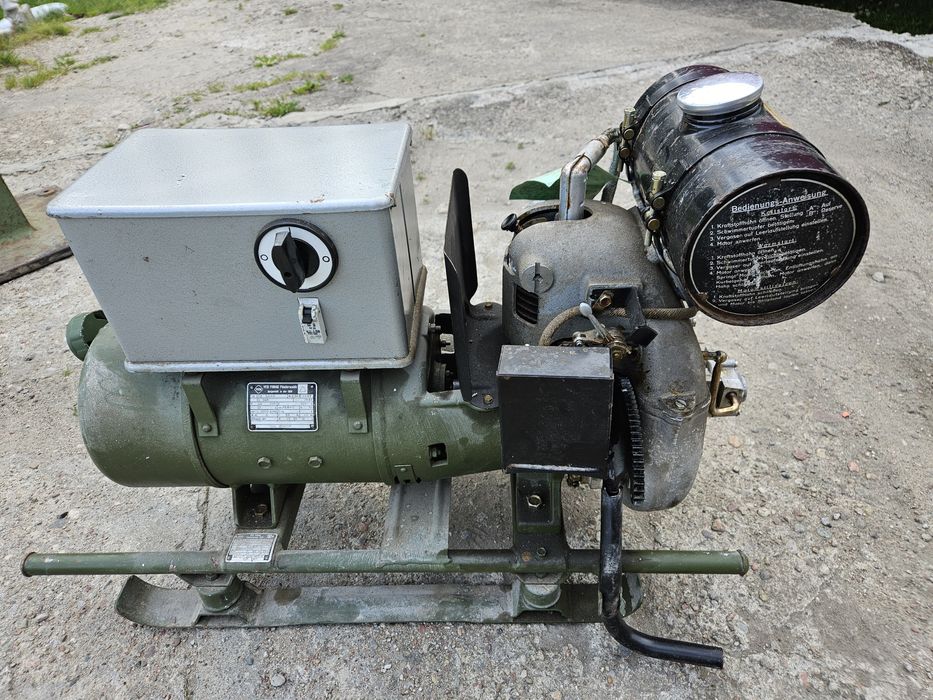 Agregat Wojskowy Z silnikiem simsona IFA