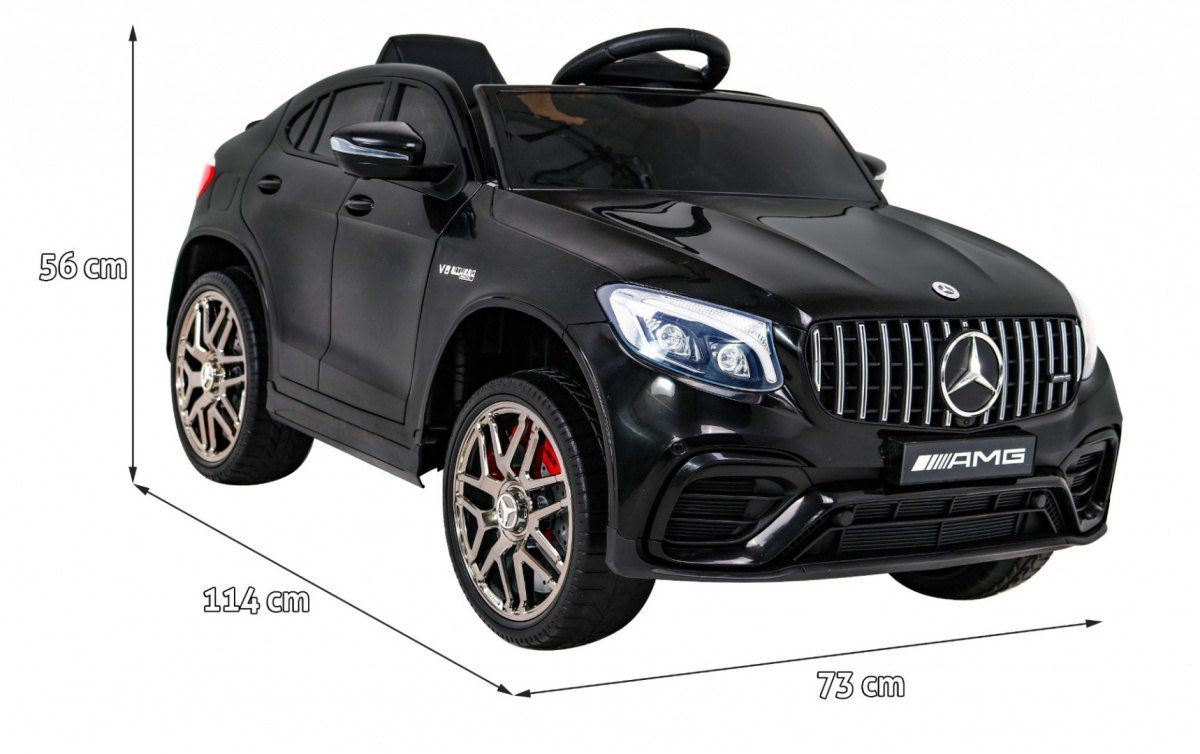 Pojazd Mercedes Benz GLC63S Czarny 4x4