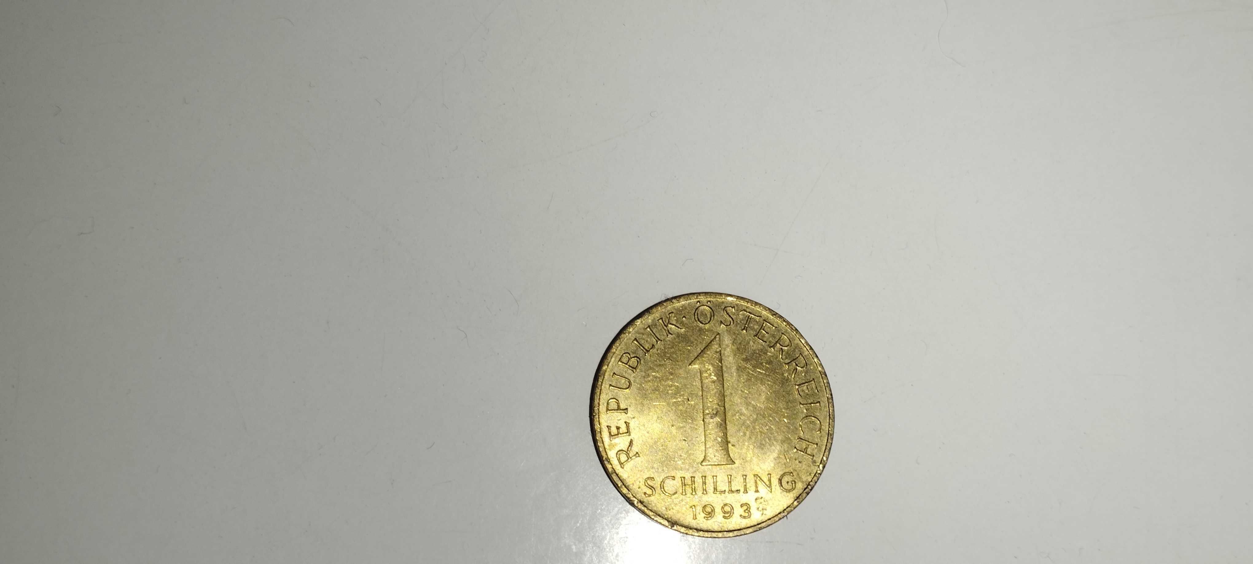 Moneta 1 szyling austriacki 1993 r.