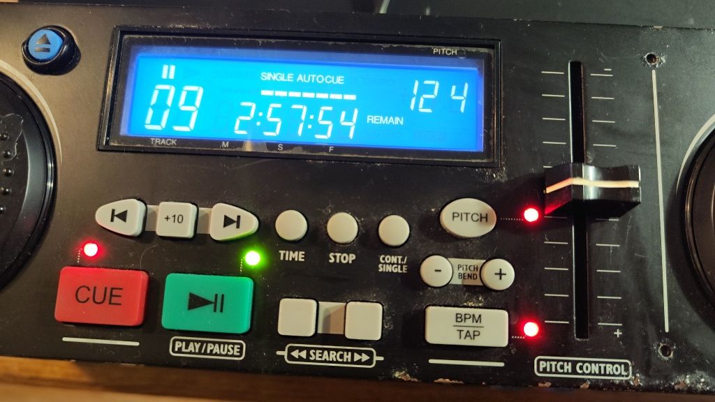 CD player podwójny - DJ IMG Stage Line CD-262