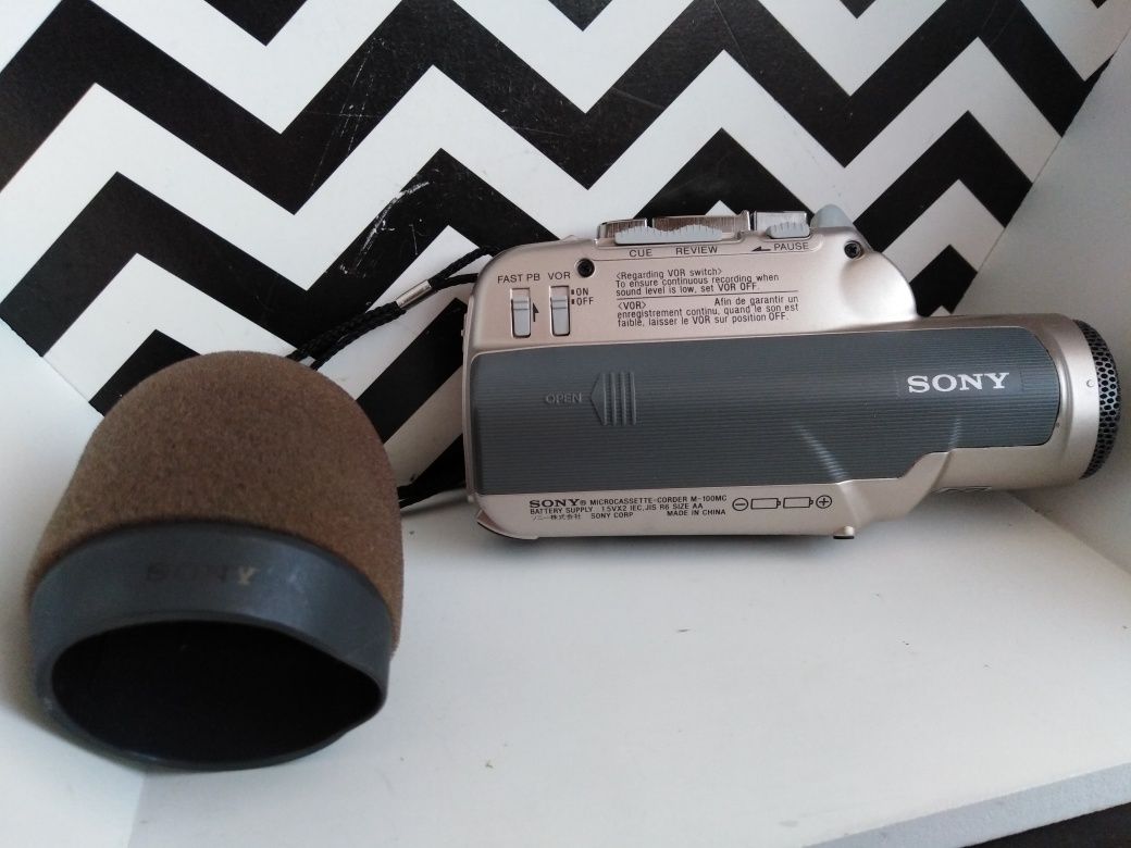 Dyktafon Sony m-100mc mikrokaseta
