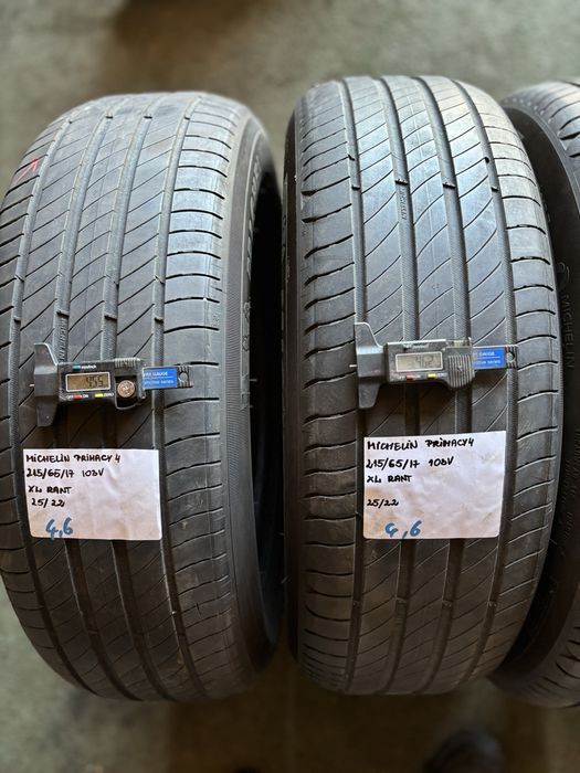 4x 215/65R17 103V MICHELIN PRIMACY 4 opona letnia 2022 XL RANT