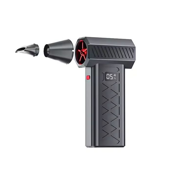 Mini dmuchawa TURBO JET FAN z latarką i LCD wielofunkcyjna