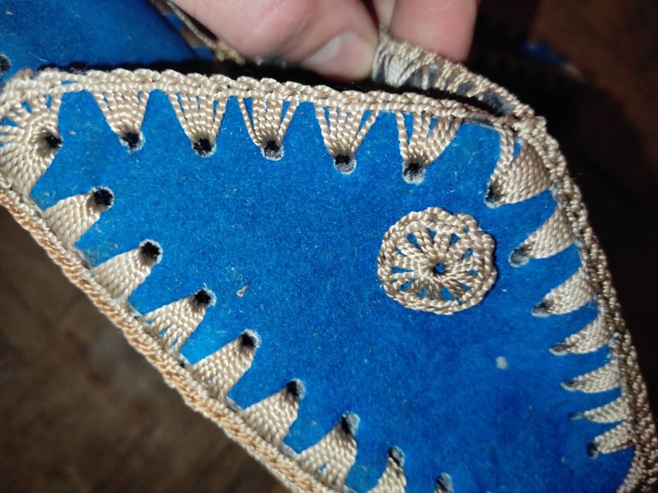 Тапки ручної роботи ( гачком) розмір 38-39