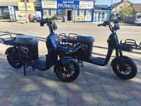 Електро FLIT III 1000W велоскутер безкоштовна доставка 100км