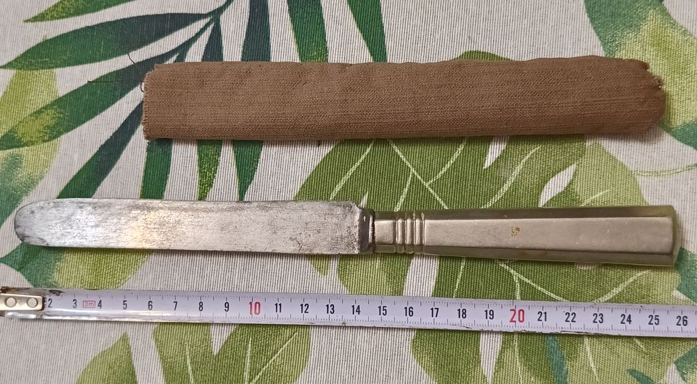 Stary nóż Gerlach BM 127 g. Przedwojenny około 1886 do 1900 r. Duży