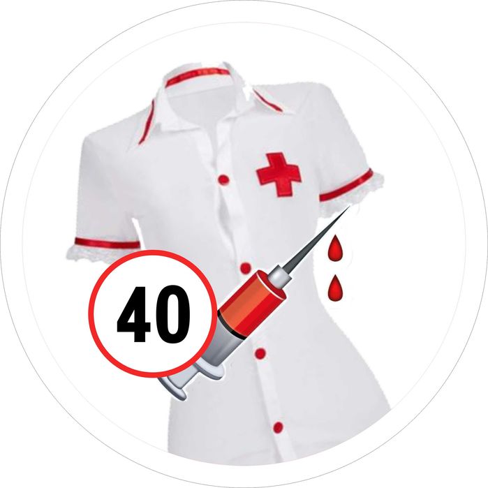 Pan Opłatek na tort - PIELĘGNIERKA