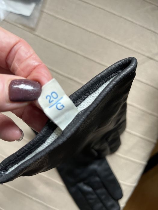 Rękawiczki skórzane