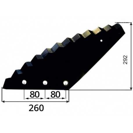 Nóż do paszowozu 507x8 mm, STRAUTMANN