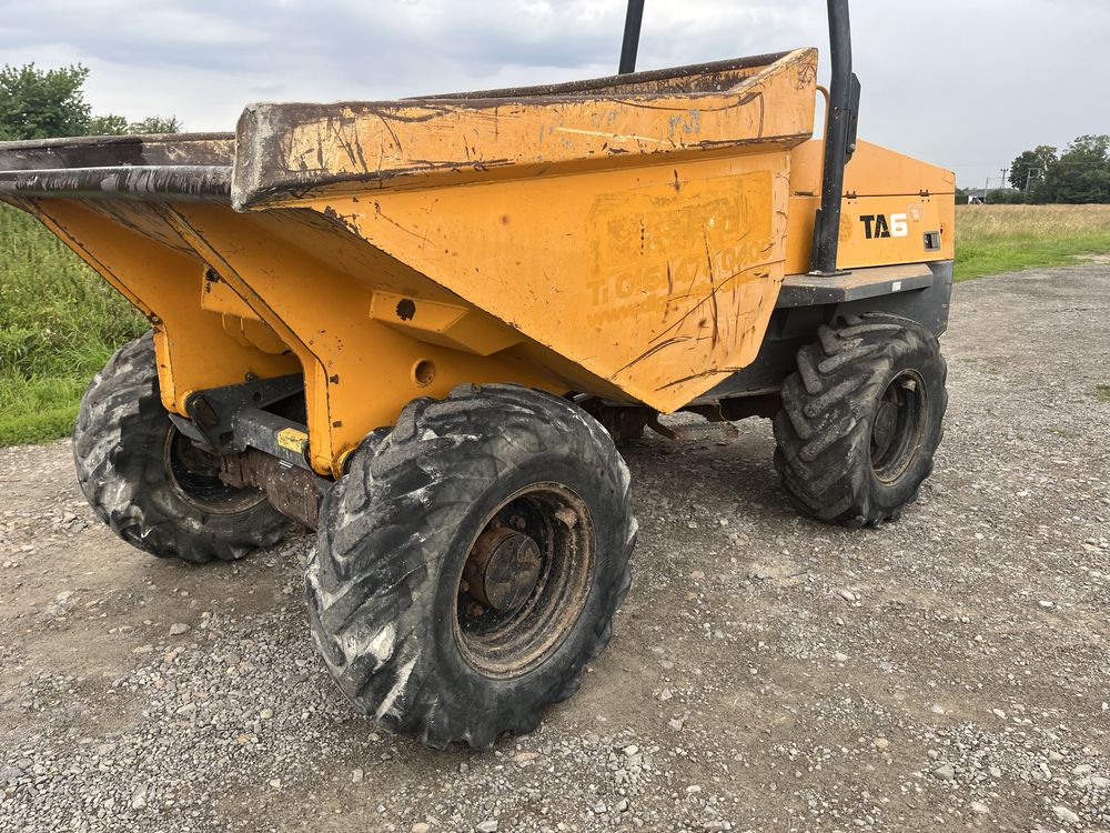 Wozidło budowlane Terex Ta6 6t proste koleba 2015r wywrotka